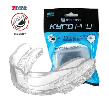 Капа для бокса детская Makura Kyro Pro Strapless прозрачная Kyro_JR_Clear фото