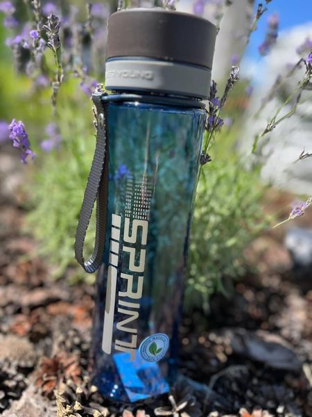 Бутылка для воды CASNO 1000 мл KXN-1111 голубая KXN-1111_Blue фото