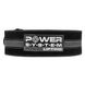 Пояс для пауэрлифтинга Power System PowerLifting PS-3800 кожаный PS-3800_M_Black_Grey фото 2