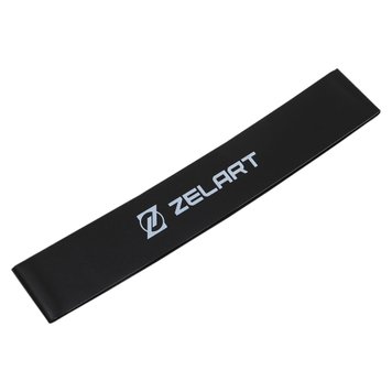 Резинка для фитнеса Zelart LOOP BANDS XL черная FI-6220-6 фото