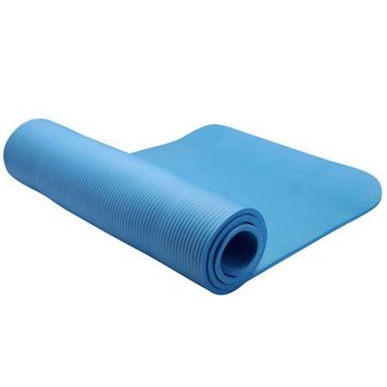 Коврик для фитнеса и йоги LiveUp Mat NBR синий (180x60x1,2см) LS3257-b фото