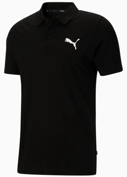 Футболка чоловіча Puma Essentials Jersey Polo 588509 01 black 588509_01 фото