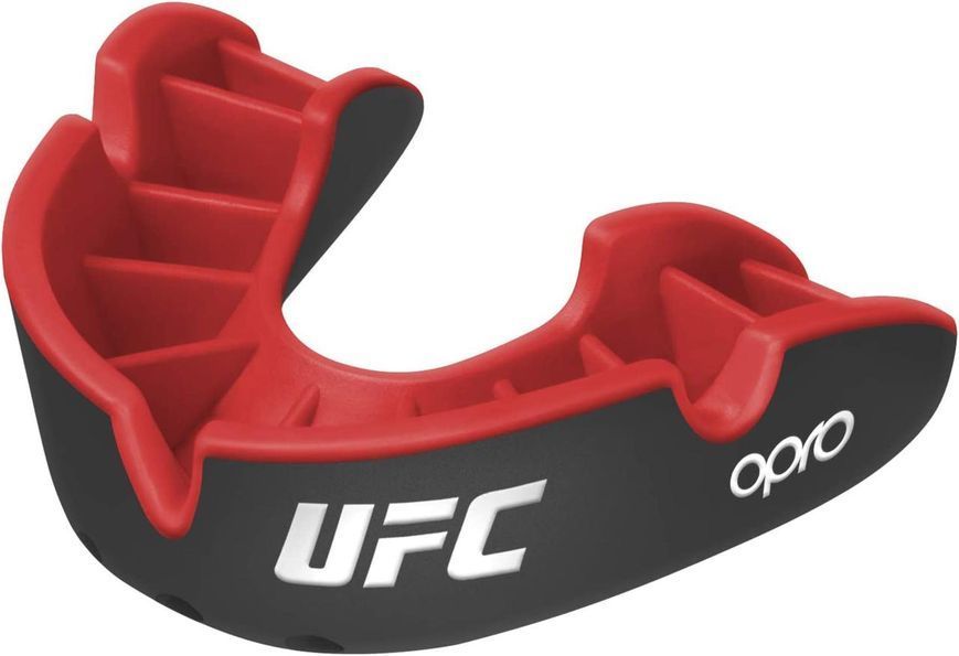 Капа Opro Gold Braces под брекеты взрослая (возраст 11+) черно-серая UFC_Silver_Bl/R фото