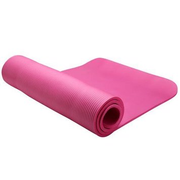 Килимок для фітнесу та йоги LiveUp Mat NBR рожевий (180x60x1,2см) LS3257-p фото