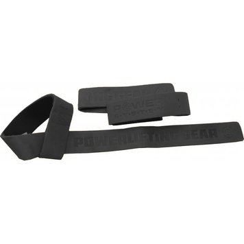 Лямки для тяги шкіряні Power System Leather Straps PS-3320 чорні 3320BK-0 фото