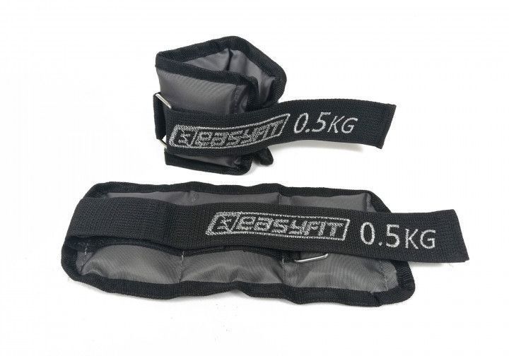 Утяжелители для ног и рук по 0,5 кг (пара) с металлом EasyFit Metal EF-AWTМ-050 фото