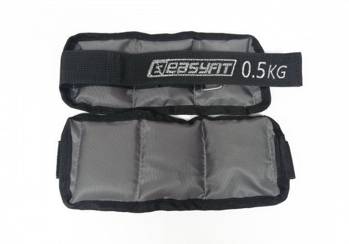 Утяжелители для ног и рук по 0,5 кг (пара) с металлом EasyFit Metal EF-AWTМ-050 фото