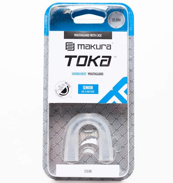 Капа для боксу доросла Makura Toka чорна Toka_SR_Black фото