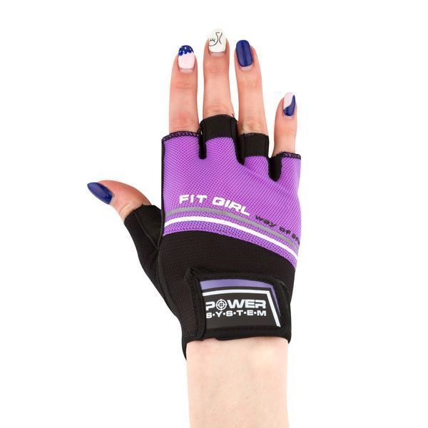 Рукавички для фітнесу і тренажерного залу жіночі Power System Fit Girl Evo PS-2920 Pink PS_2920_Pink фото
