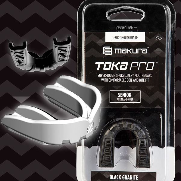 Капа для боксу та єдиноборств Makura Toka доросла (вік 11+) біла Toka_SR_White фото