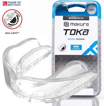 Капа для бокса взрослая Makura Ingis прозрачная Toka_SR_Clear фото