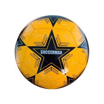 Футбольный мяч SOCCER MAX STAR размер 5 оранжевый SM-STAR-OR фото