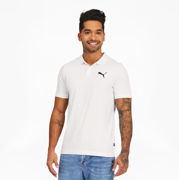 Футболка мужская Puma Essentials Jersey Polo 588509 02 white 588509_02 фото