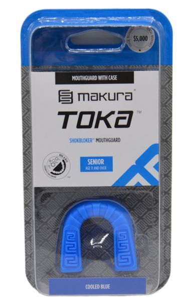 Капа для боксу та єдиноборств Makura Toka доросла (вік 11+) синя Toka_SR_Blue фото