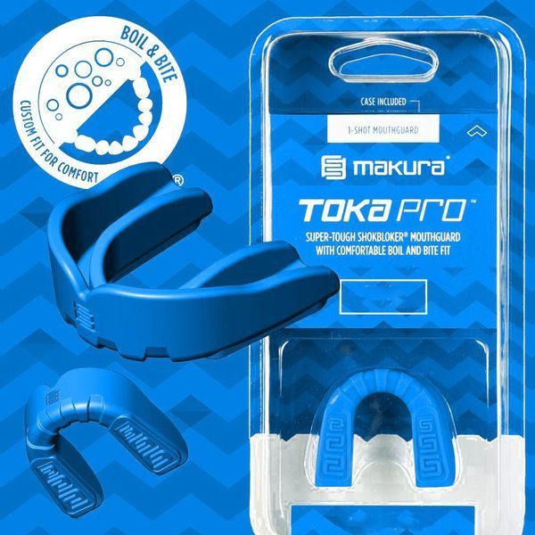 Капа для боксу та єдиноборств Makura Toka доросла (вік 11+) синя Toka_SR_Blue фото