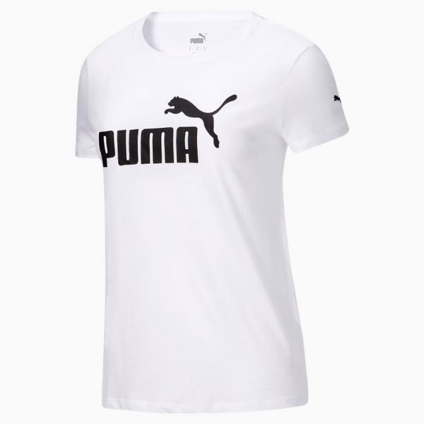 Футболка женская Puma Essentials Logo Tee 586295 02 white 586295_02 фото