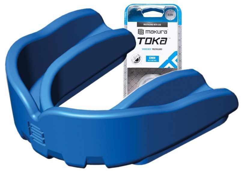 Капа для боксу та єдиноборств Makura Toka доросла (вік 11+) синя Toka_SR_Blue фото