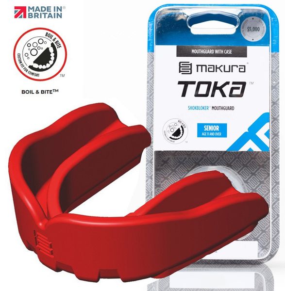 Капа для бокса взрослая Makura Ingis зеленый Toka_SR_Red фото