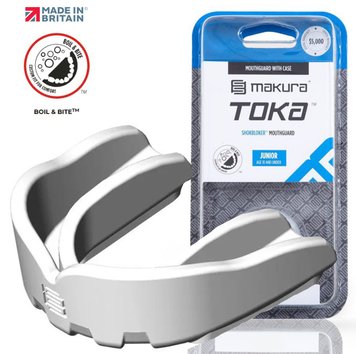 Капа для бокса детская Makura Ingis белая Toka_JR_White фото