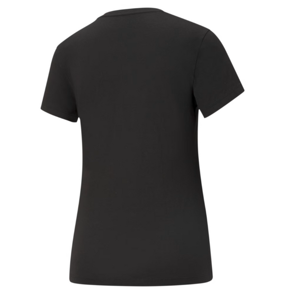 Футболка женская Puma Essentials Logo Tee 586295 01 black 586295_01 фото