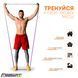 Гумка для підтягування на турніку та тренувань EasyFit 15-45 кг (2080*32*4,5мм) фіолетова EF-2654-4 фото 2