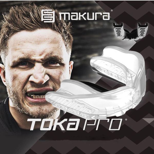 Капа для боксу та єдиноборств Makura Toka дитяча (вік до 11 років) прозора Toka_JR_Clear фото