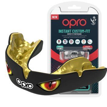 Капа боксерская Opro Instant Eyes взрослая (возраст 11+) черно-красная Instant_Eyes_Bl/Red фото