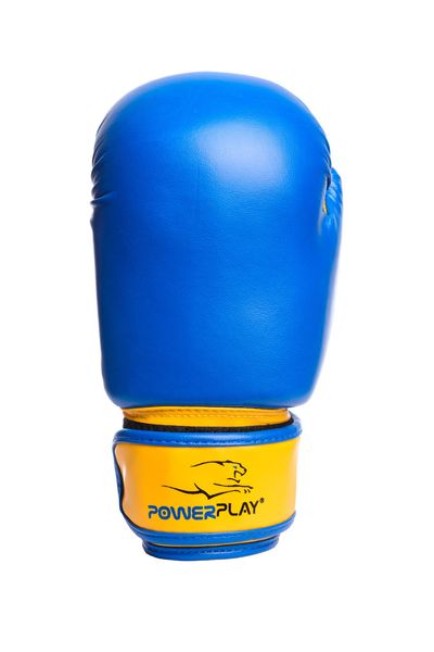 Рукавички боксерські Power Play 3004 cиньо-жовті PP_3004JR_6oz_Blue/Yellow фото