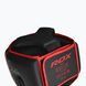 Боксерский шлем тренировочный RDX Aura Plus T-17 HGR-T17UB черно-синий HGR-T17UB-S+ фото 3