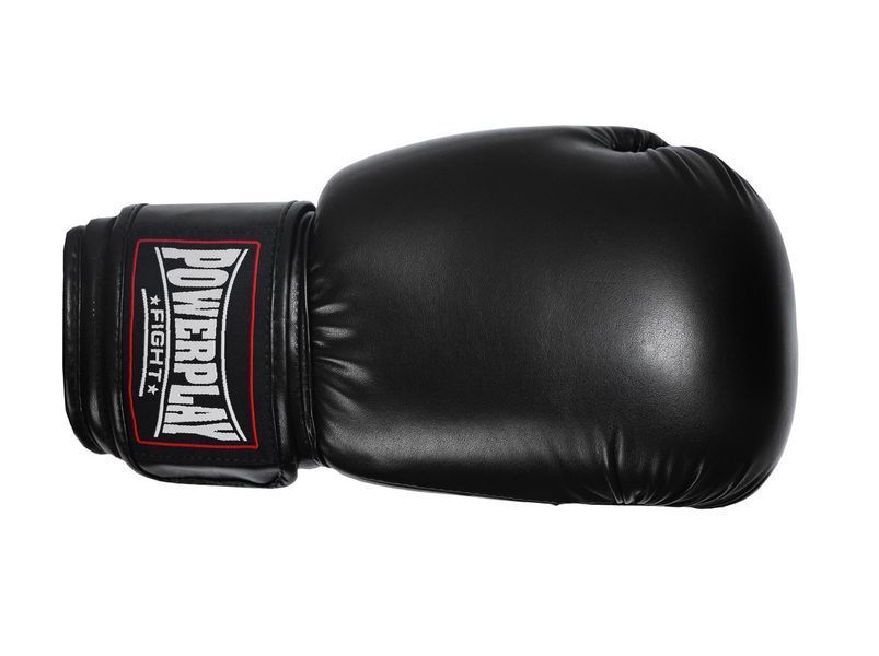 Перчатки боксерские Power Play 3004 черные PP_3004_12oz_Black фото Перчатки боксерские Power Play 3004 черные PP_3004_12oz_Black фото