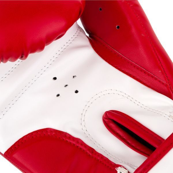 Рукавички боксерські Power Play 3004 червоно-білі PP_3004JR_6oz_Red/White фото