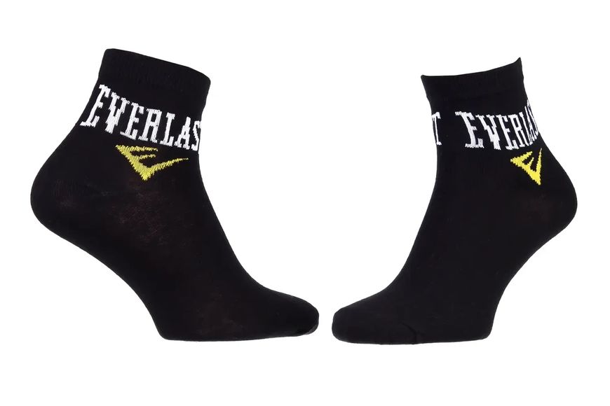 Шкарпетки Everlast Quarter Socks 3-pack 179015 чорні 179015 фото