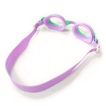 Очки для плавания детские LEACCO фиолетово-зеленые SG1800-purple SG1800-purple фото