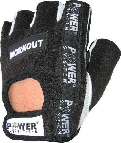 Перчатки для турника Power System Workout PS-2200 Black PS-2200_XS_Black фото