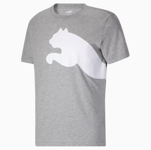 Футболка чоловіча Puma Essentials Logo Tee 678784 03 grey 678784_03 фото