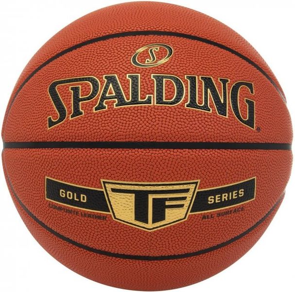 Мяч баскетбольный Spalding Gold TF size 7 (76857Z) 76857Z фото