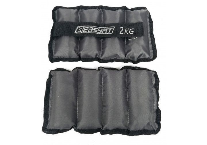 Обтяжувачі для ніг та рук по 2 кг (пара) з металом EasyFit Metal EF-AWTМ-200 фото