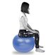 Мяч для фитнеса и йоги (фитбол) Power Play Gymball d-65см синий + насос PP_4001_65_Blue фото 3